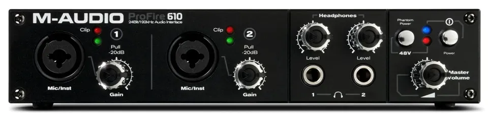 M-Audio Profire 610 interfaccia audio 6x10 import UK
