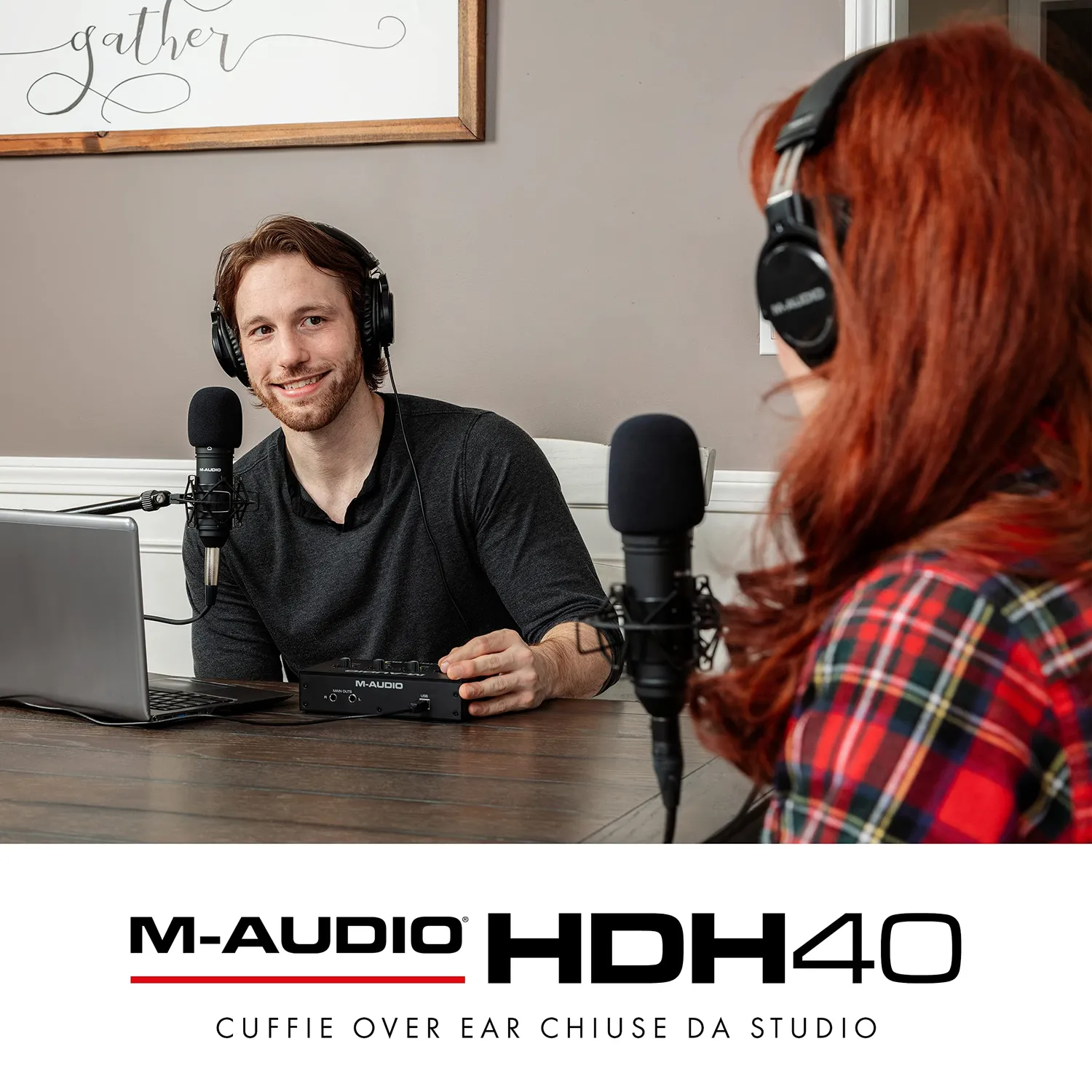 M-Audio HDH40 cuffie over-ear chiuse 32 ohm