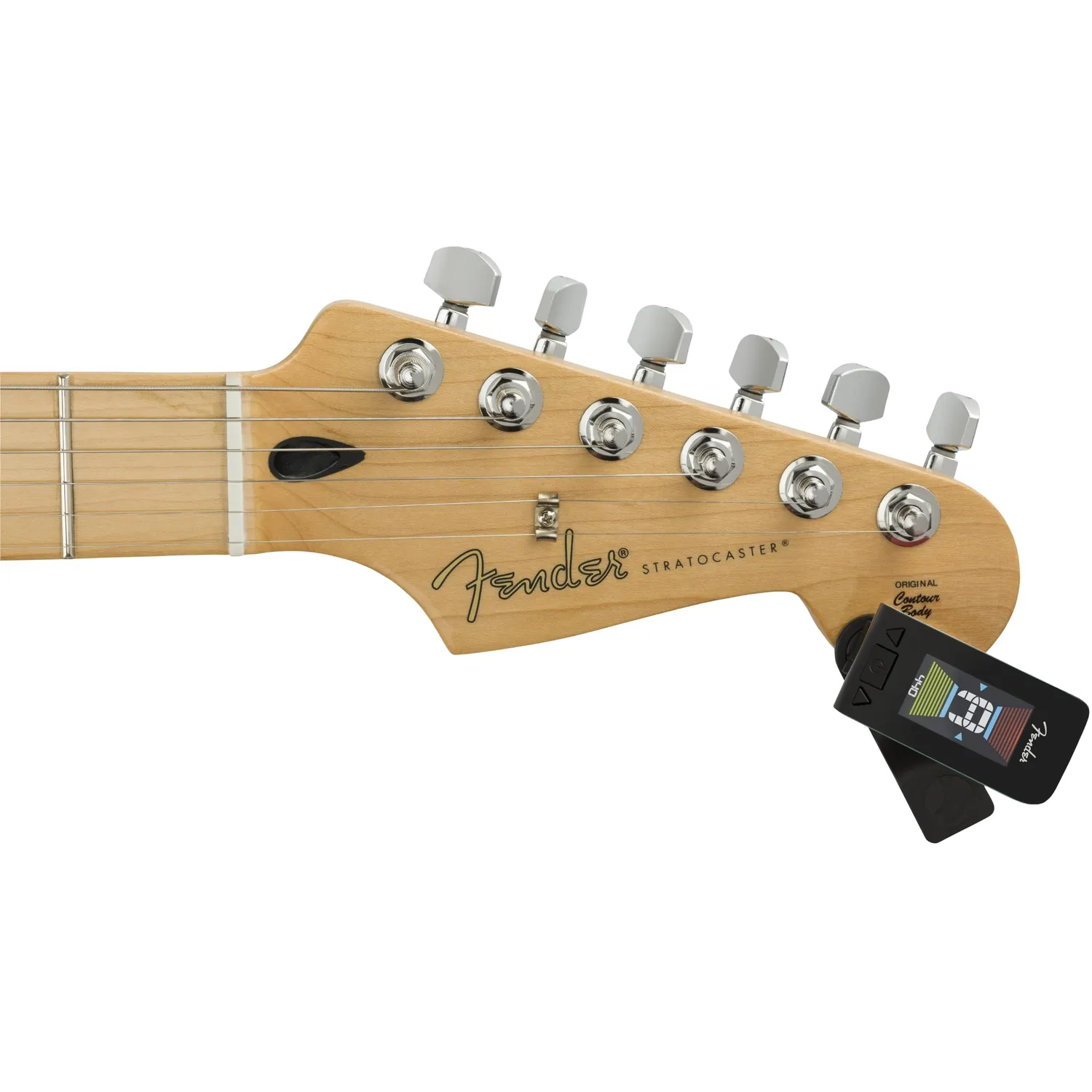Fender Original accordatore clip-on cromatico blu Daphne Blue