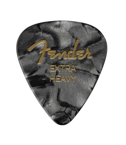 Fender 351 Classic plettri chitarra X-Heavy Black Moto 12pz