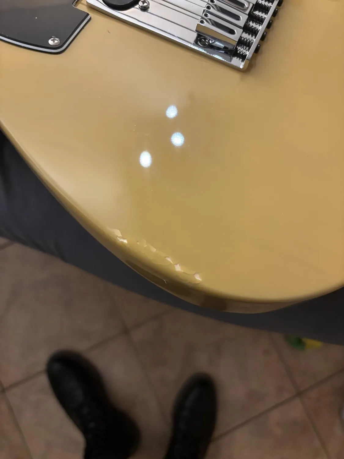 Squier Affinity Telecaster chitarra elettrica Butterscotch Blonde