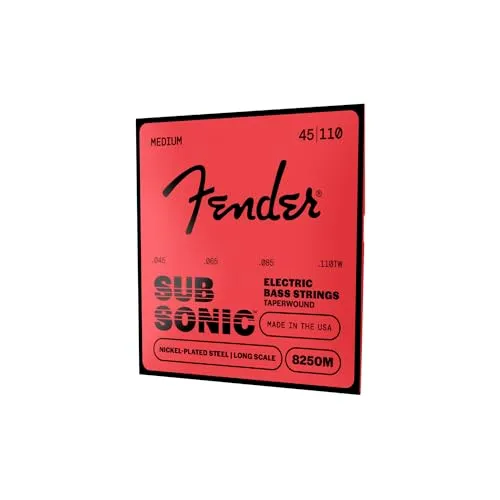 Fender Super 8250M corde basso 4 corde nickel 40-110
