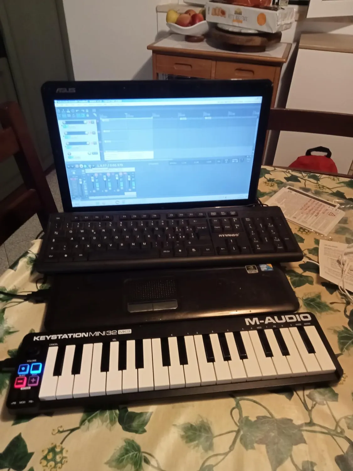 M-Audio Keystation Mini 32 MK3 tastiera MIDI USB 32 tasti