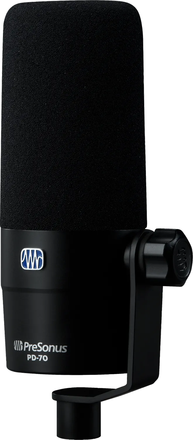 PreSonus PD-70 microfono dinamico broadcast podcast streaming