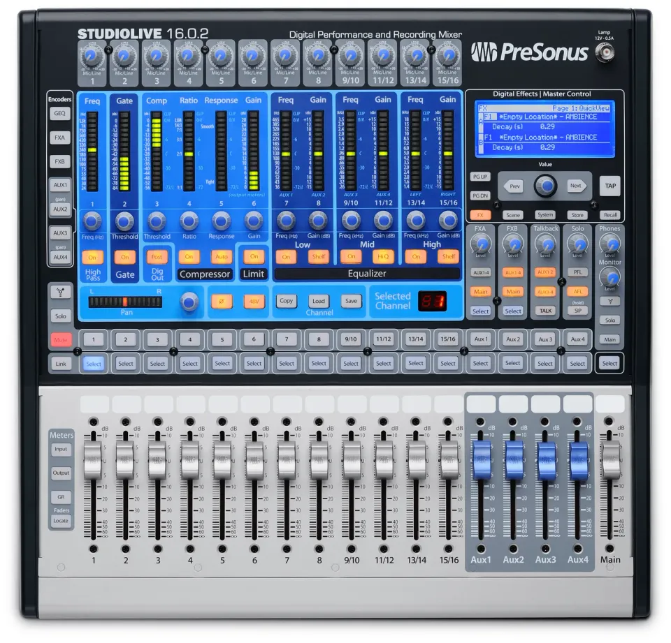 PreSonus StudioLive 16.0.2 mixer digitale 16 canali