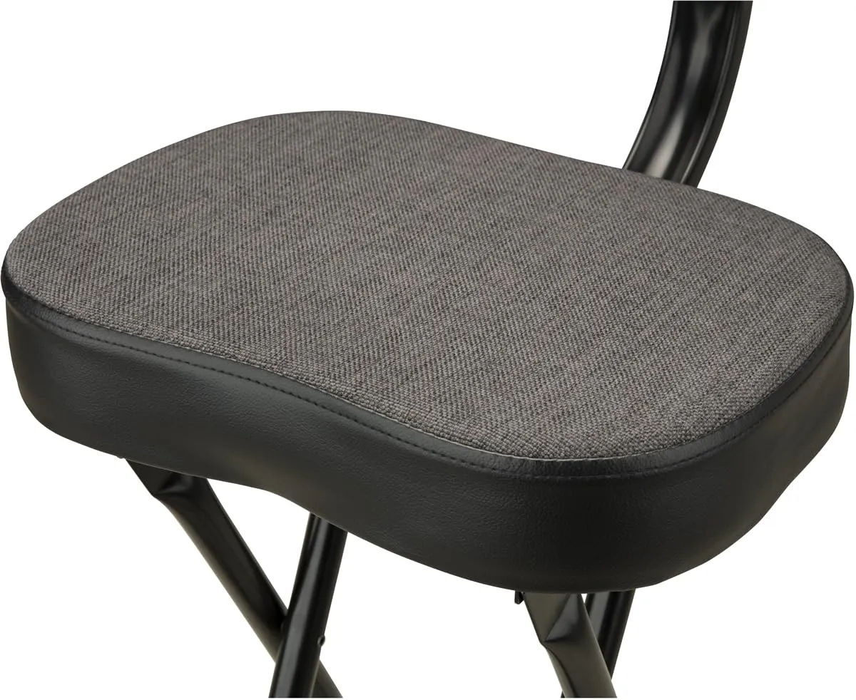 Fender 351 sgabello supporto chitarra pieghevole Grigio Tweed