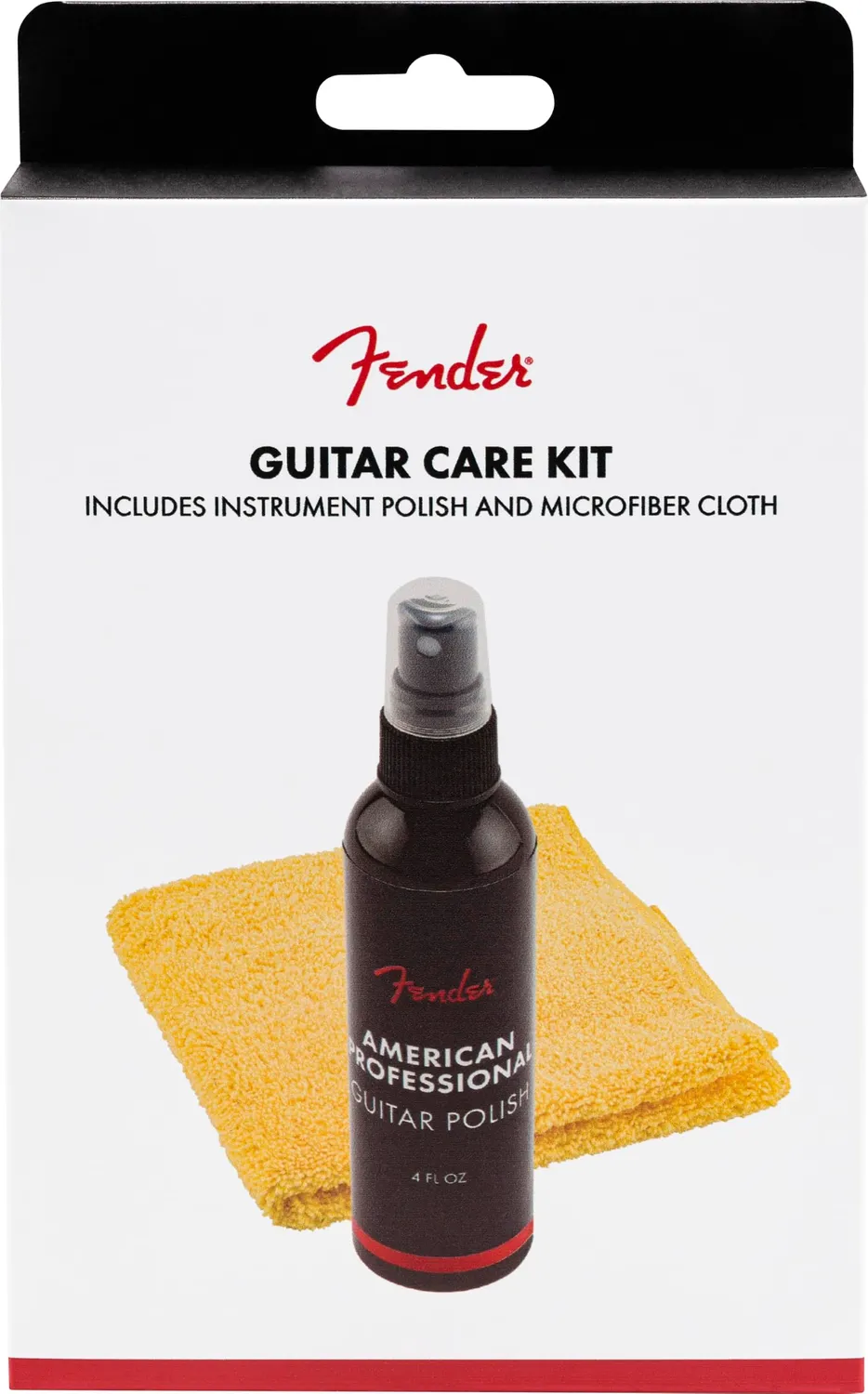 Fender Pro Guitar Polish Kit polish chitarra 118ml + panno