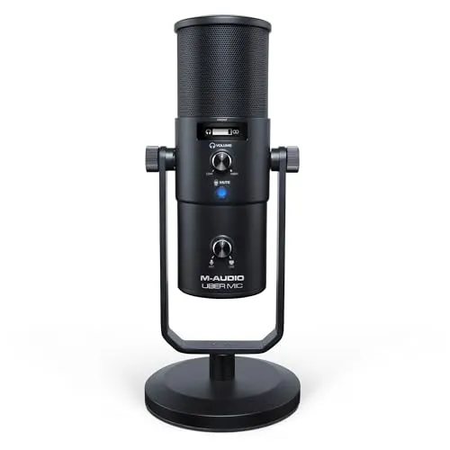 M-Audio Uber Mic microfono USB condensatore streaming