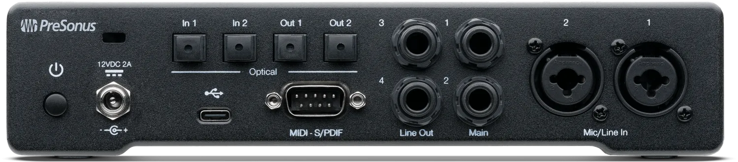 PreSonus Quantum HD 2 interfaccia audio USB-C 2 canali