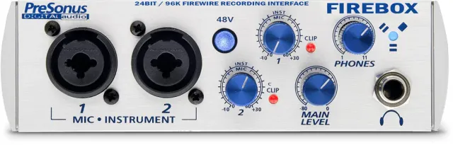 PreSonus FireBox scheda audio FireWire 6 ingressi