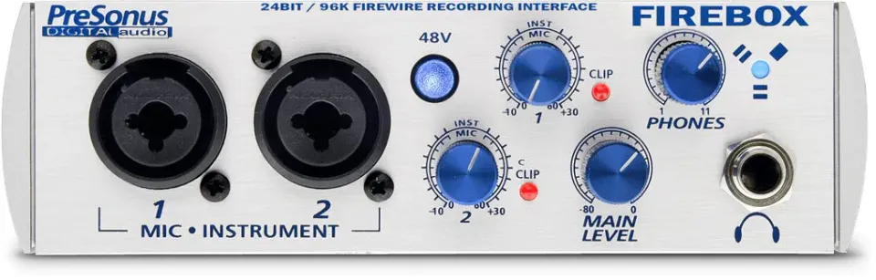 PreSonus FireBox scheda audio FireWire 6 ingressi
