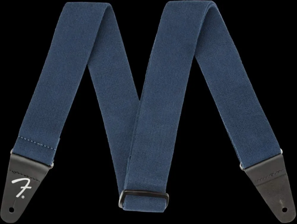 Fender SuperSoft Tracolla Imbottita Blu 5,1 cm