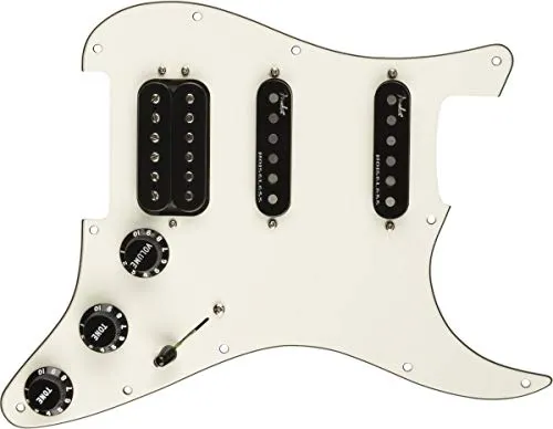 Fender Strat Battipenna Precablato Shawbucker Gen4 Nero