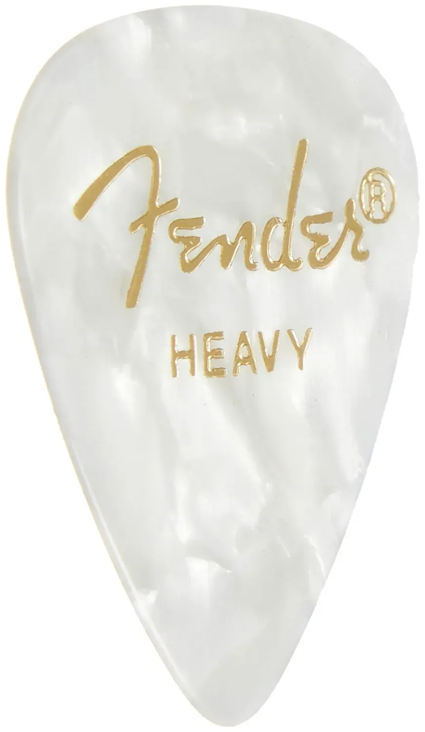Fender 351 Plettri Medium 144 Pezzi Bianco Moto Celluloide