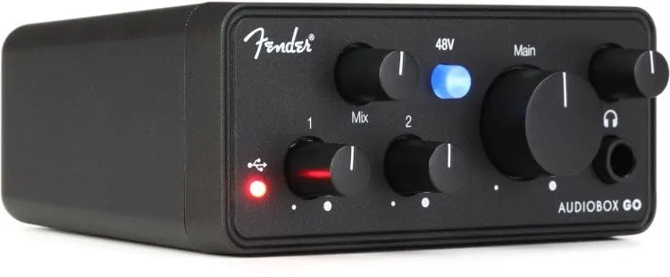 Fender AudioBox GO scheda audio USB-C 24bit/96kHz 2x2