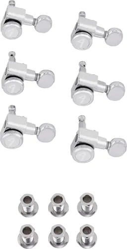 Fender Locking Tuners Meccaniche Vintage Chrome Strat Tele