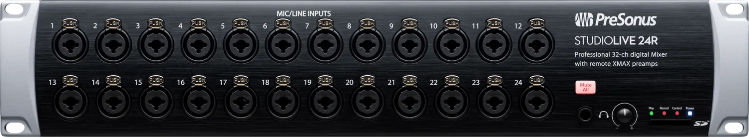 PreSonus StudioLive 24R mixer rack digitale 24 canali