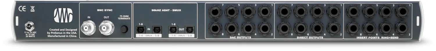 PreSonus DigiMax FS preamplificatore 8 canali ADAT