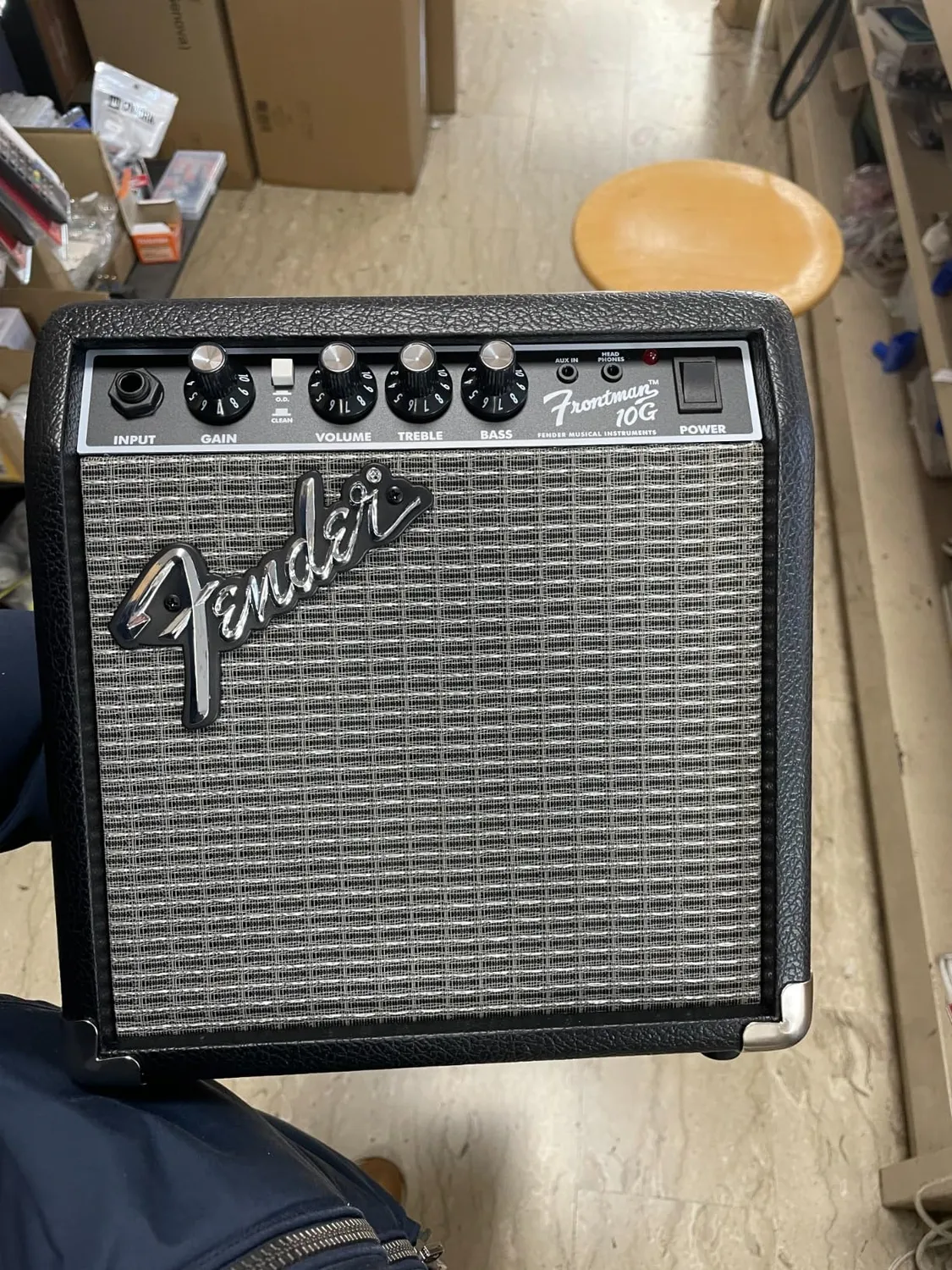 Fender Frontman 10G ampli chitarra 10W con cuffie nero