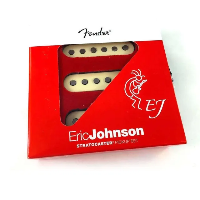 Fender Eric Johnson Signature Strat Set Pickup Single-Coil Bianco Aged