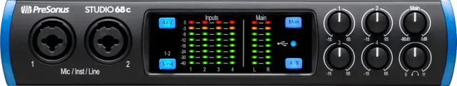 PreSonus Studio 68c scheda audio USB 4 ingressi