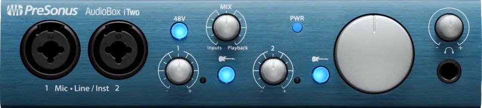 PreSonus AudioBox iTwo interfaccia audio USB 2 canali 24-bit