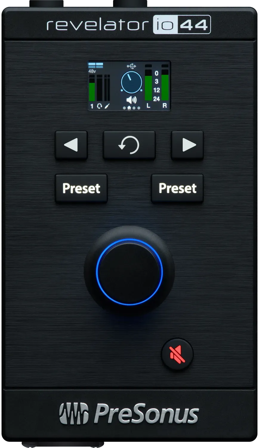 PreSonus Revelator io44 interfaccia USB 2 canali
