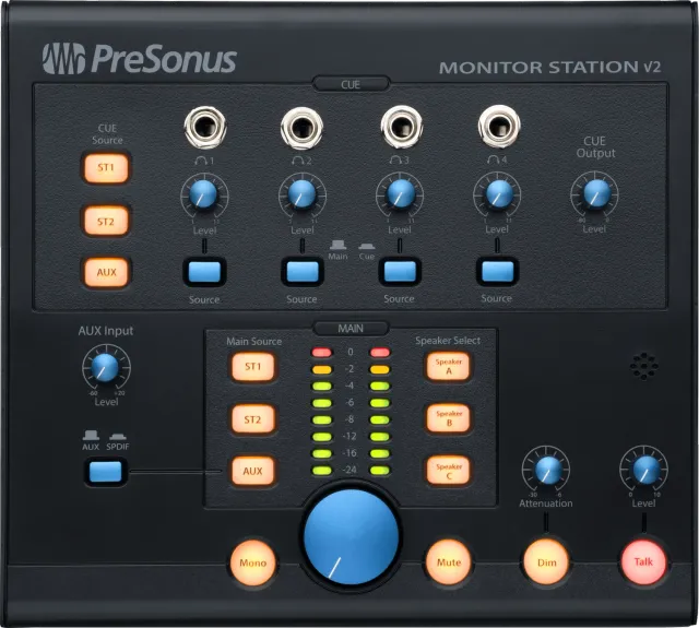 PreSonus Monitor Station V2 controller monitoraggio studio