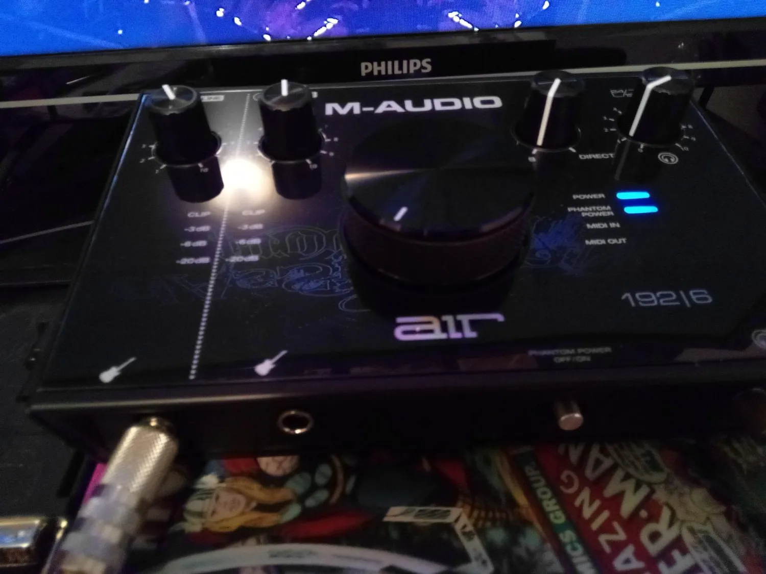 M-Audio AIR 192|6 scheda audio USB MIDI 24bit 2in