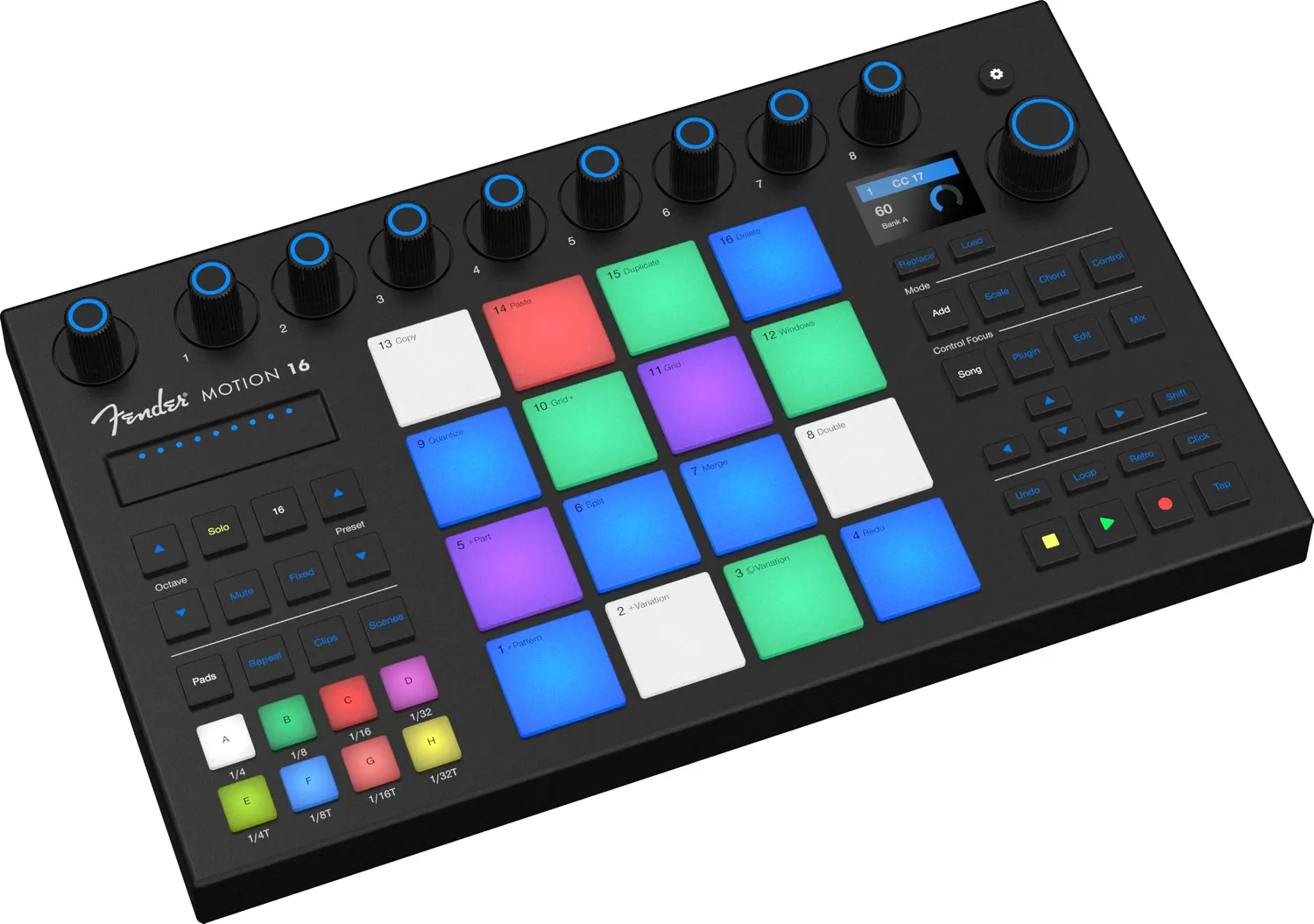 Fender Studio Motion 16 controller MIDI pad FATAR USB