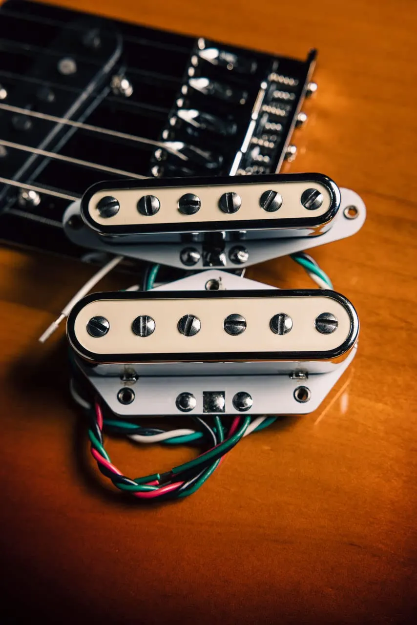 Fender Cobalt Chrome Tele pickup single coil set brillante
