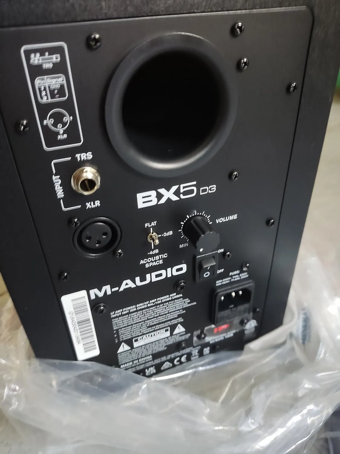 M-Audio BX5 D3 monitor studio 5" 100W Kevlar singolo