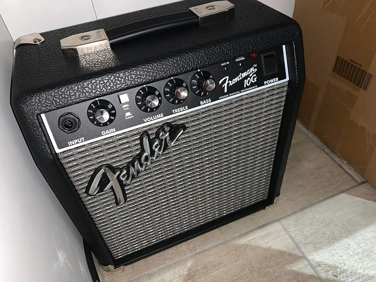 Fender Frontman 10G ampli chitarra 10W con cuffie nero