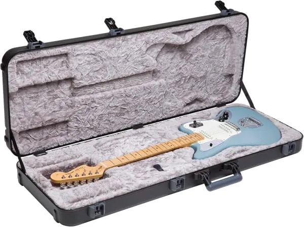Fender Deluxe custodia rigida Jazzmaster Jaguar nera
