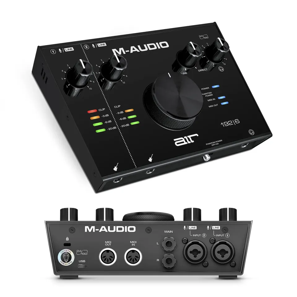 M-Audio AIR 192|6 scheda audio USB MIDI 24bit 2in