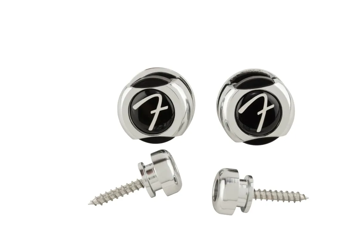 Fender Infinity Strap Lock blocca cinghia cromo 2 pz