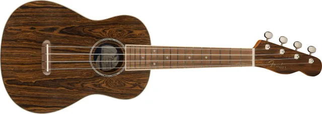 Fender Zuma Exotic Concert ukulele concerto bocote noce