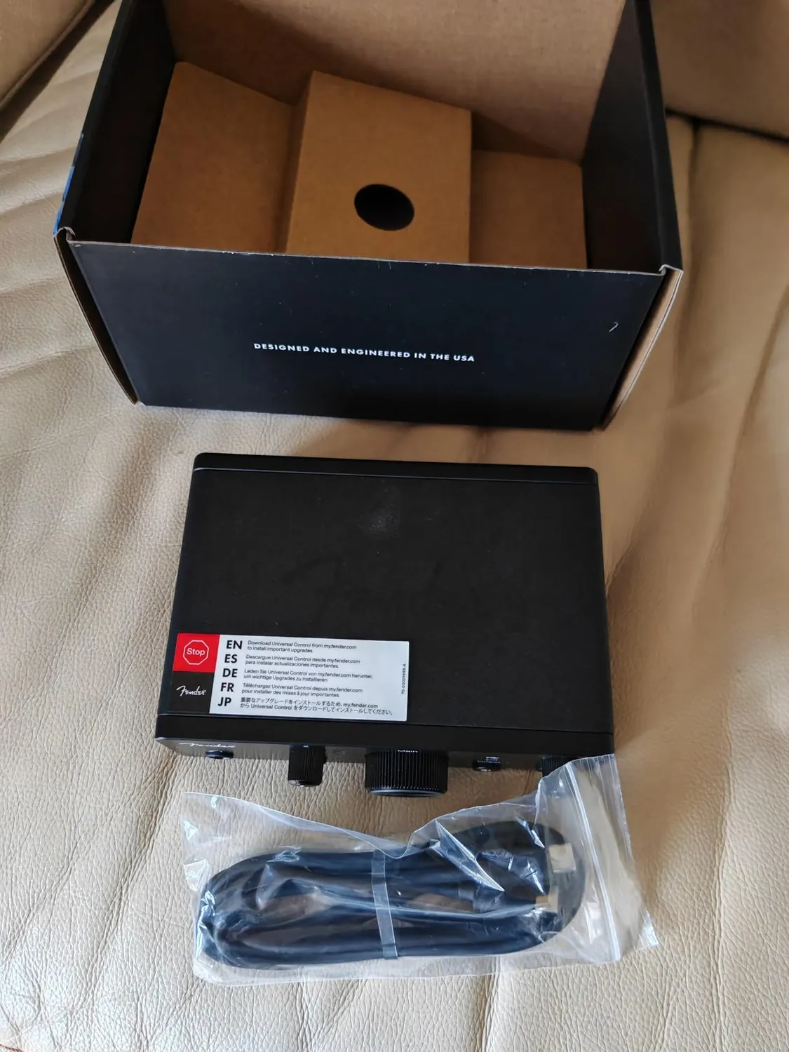 Fender Quantum LT2 interfaccia audio USB-C bassa latenza