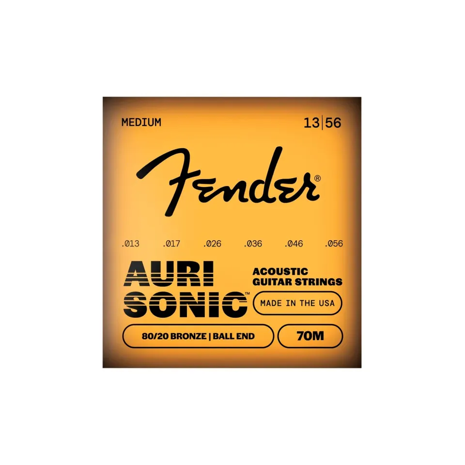 Fender 80/20 Bronze corde chitarra acustica 013-056