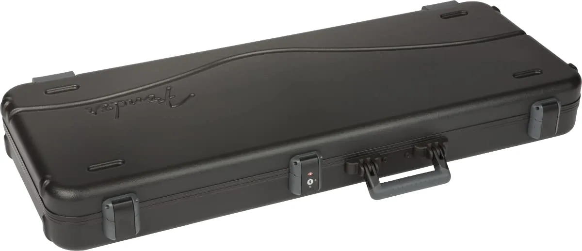 Fender Deluxe Molded custodia rigida chitarra Strat Tele nera
