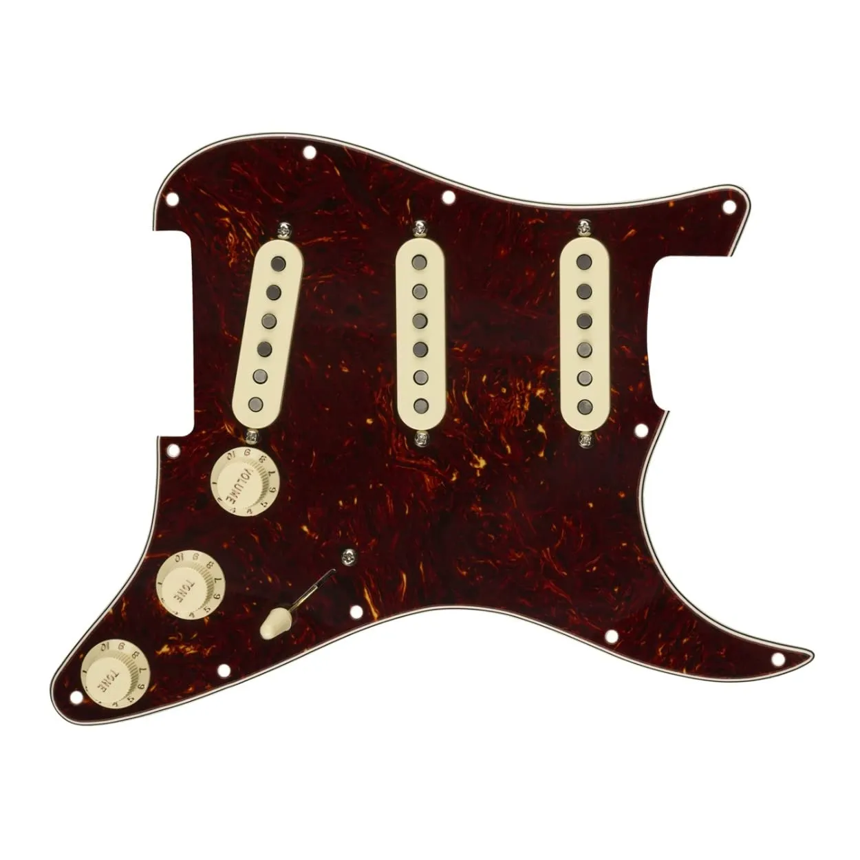 Fender Custom Shop Fat 50s Battipenna Pre-Cablato Strat Bianco