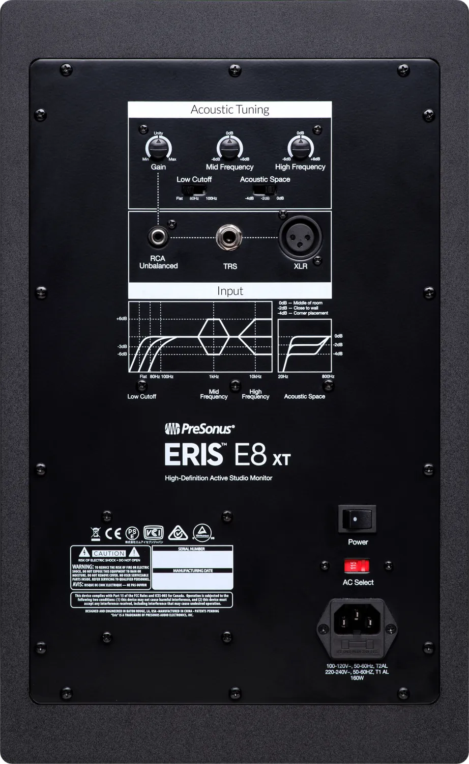 PreSonus Eris E8 XT monitor studio 8" singolo