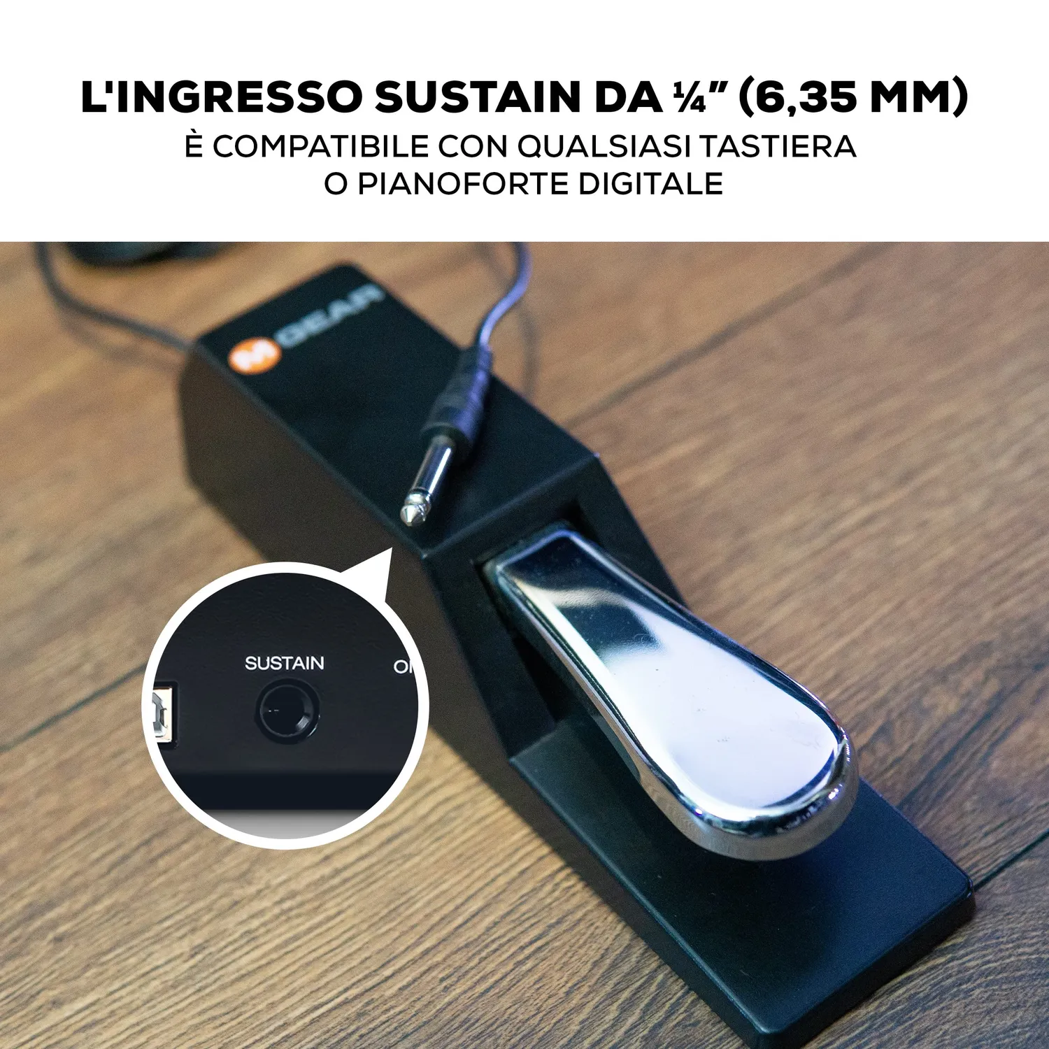 M-Audio SP-2 pedale sustain tastiera universale