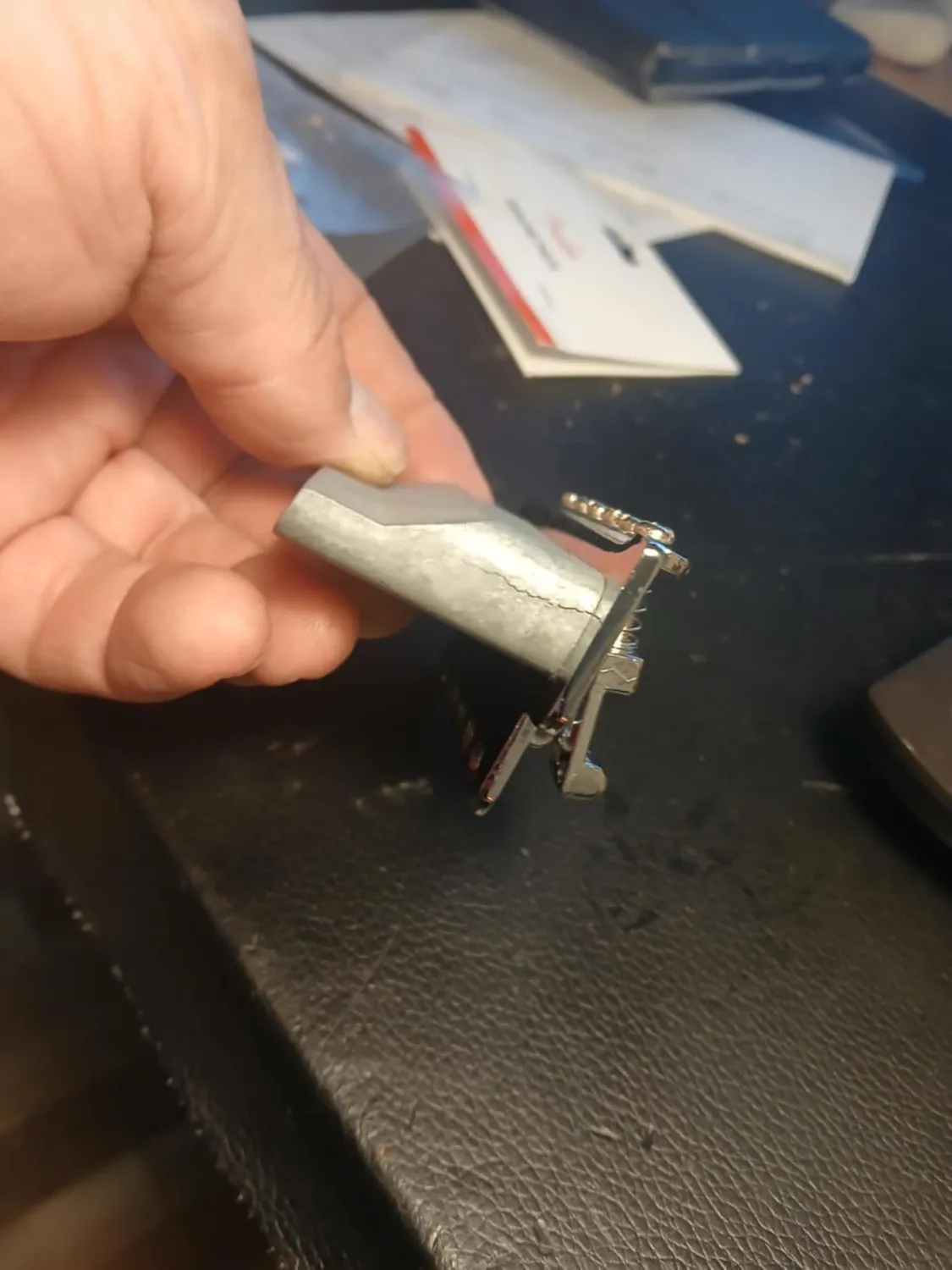 Fender Stratocaster ponte tremolo cromato 6 viti