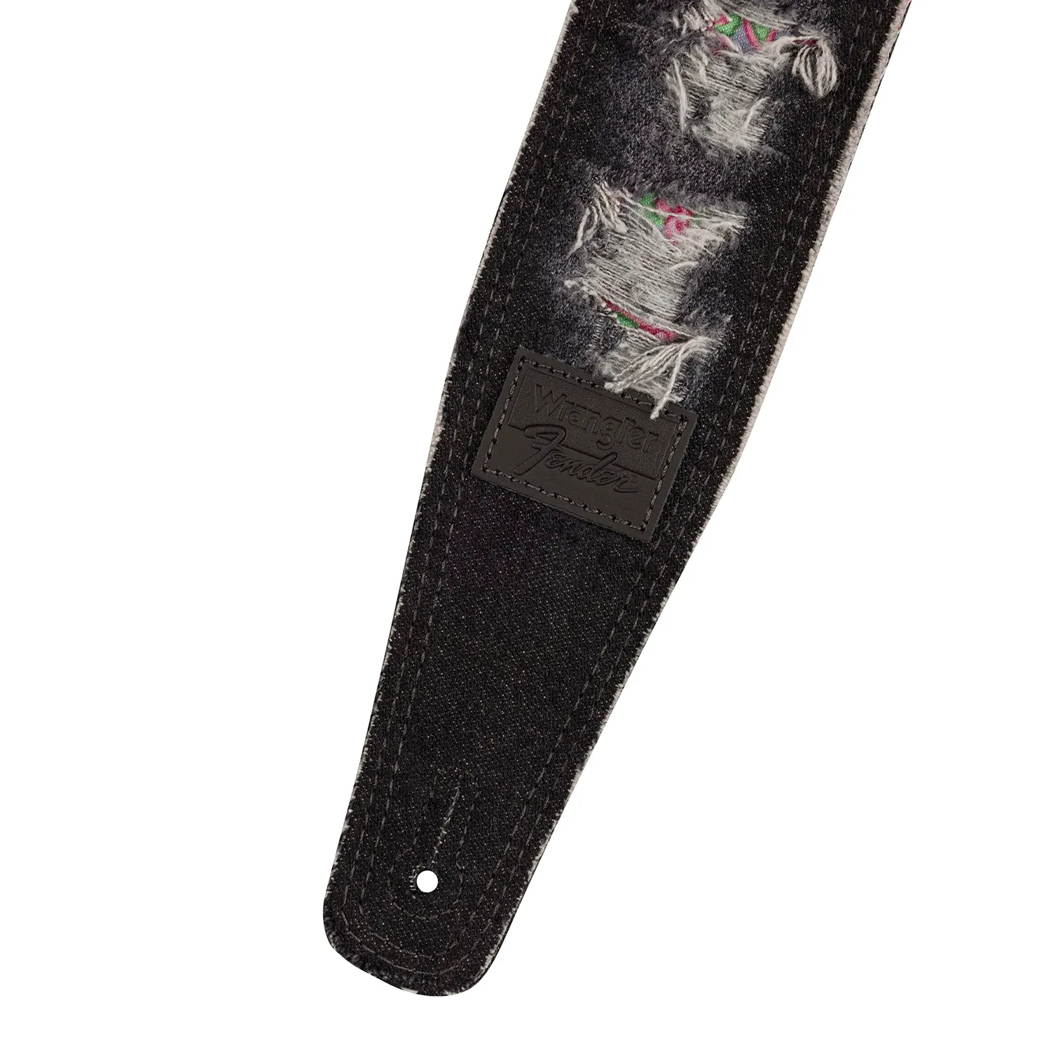 Fender x Wrangler tracolla chitarra denim indaco regolabile