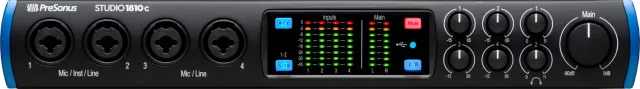 PreSonus Studio 1810c interfaccia audio USB 18 canali