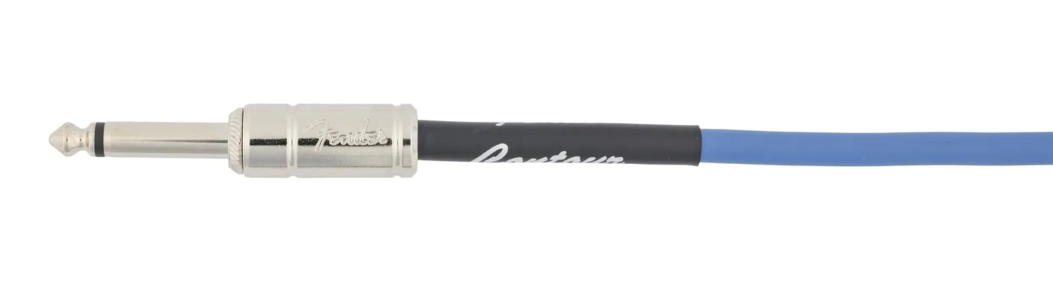 Fender Contour cavo strumento 3m blu Daphne jack dritti