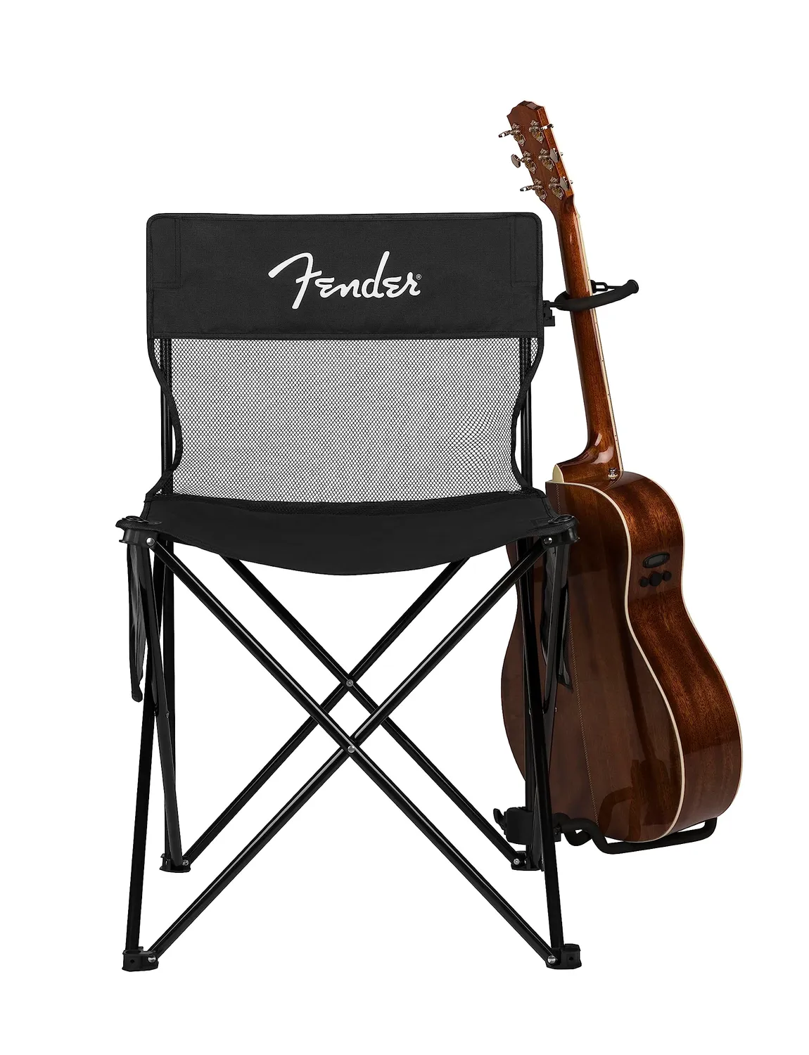Fender Festival Stand sedia con supporto chitarra pieghevole
