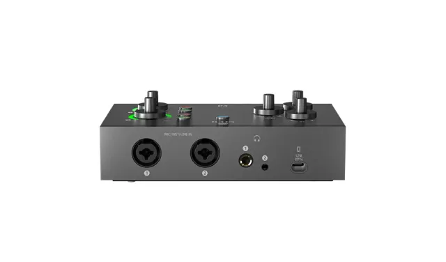 iCON Pro Audio Panel 4 interfaccia audio USB 2 pre microfonici