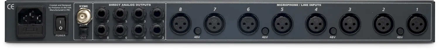 PreSonus DigiMax D8 preamplificatore microfonico 8 canali
